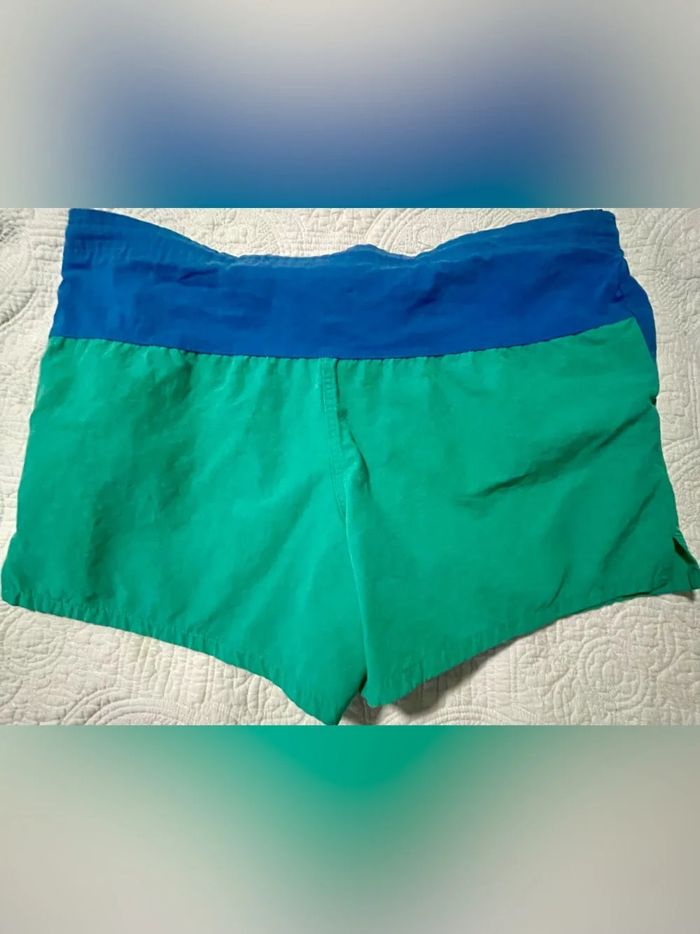 VTG 90s RHM Dock Wear Colorblock Board Shorts Swimsuit Mesh Lining Medium